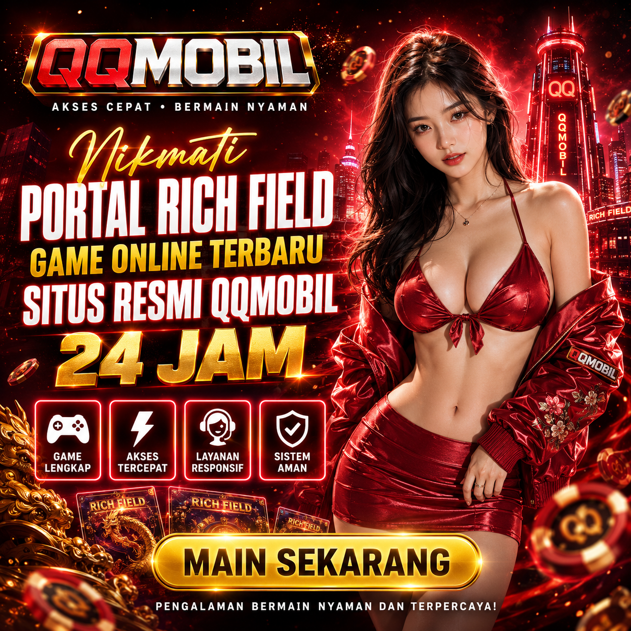 QQMOBIL | Portal Rich Field Game Online Terbaru Di Situs Resmi QQMOBIL